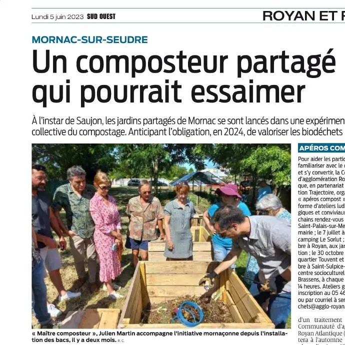 Journal SO Charente Maritime 05/06/2023 Journal SO Charente Maritime 05/06/2023